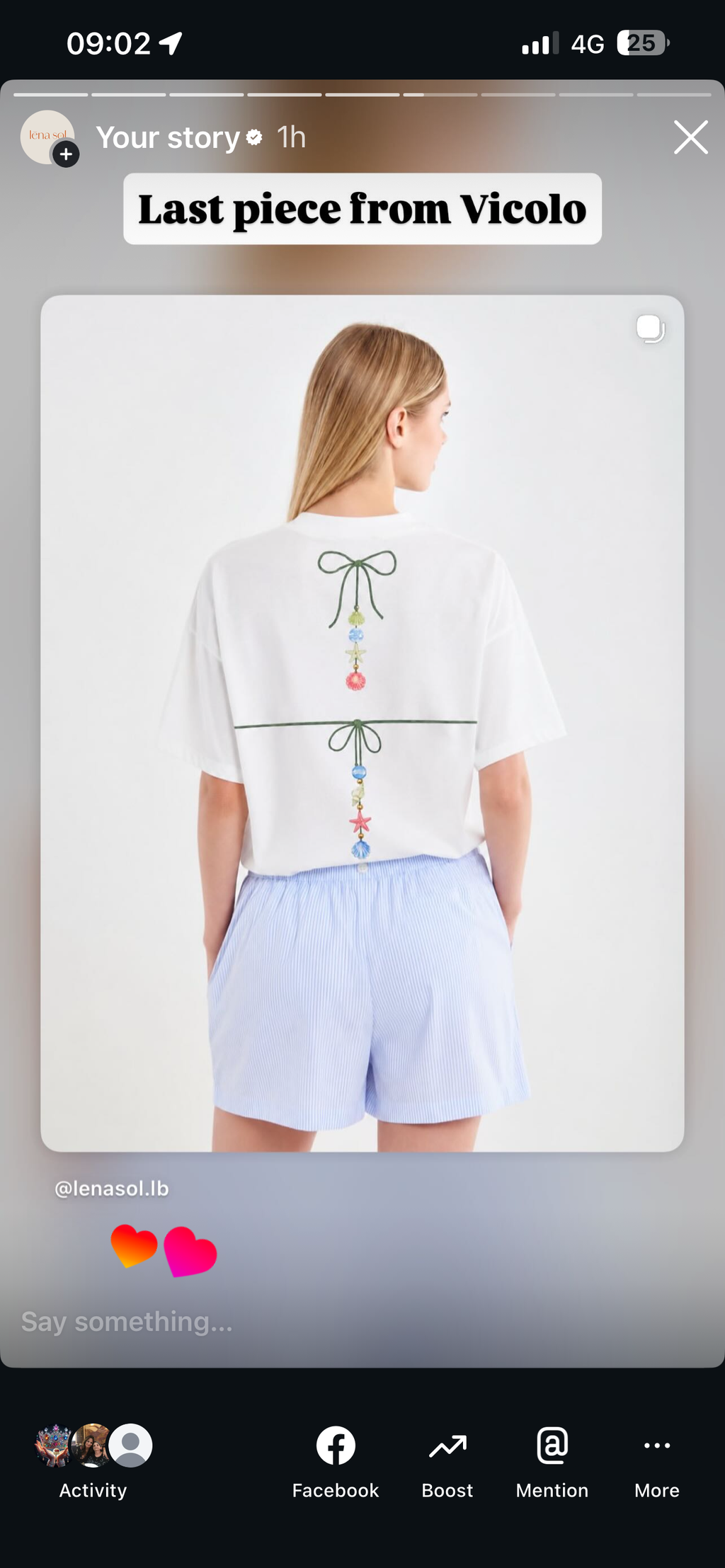 Vicolo Shell T-Shirt.