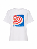 Vicolo Graphic Cotton T-Shirt