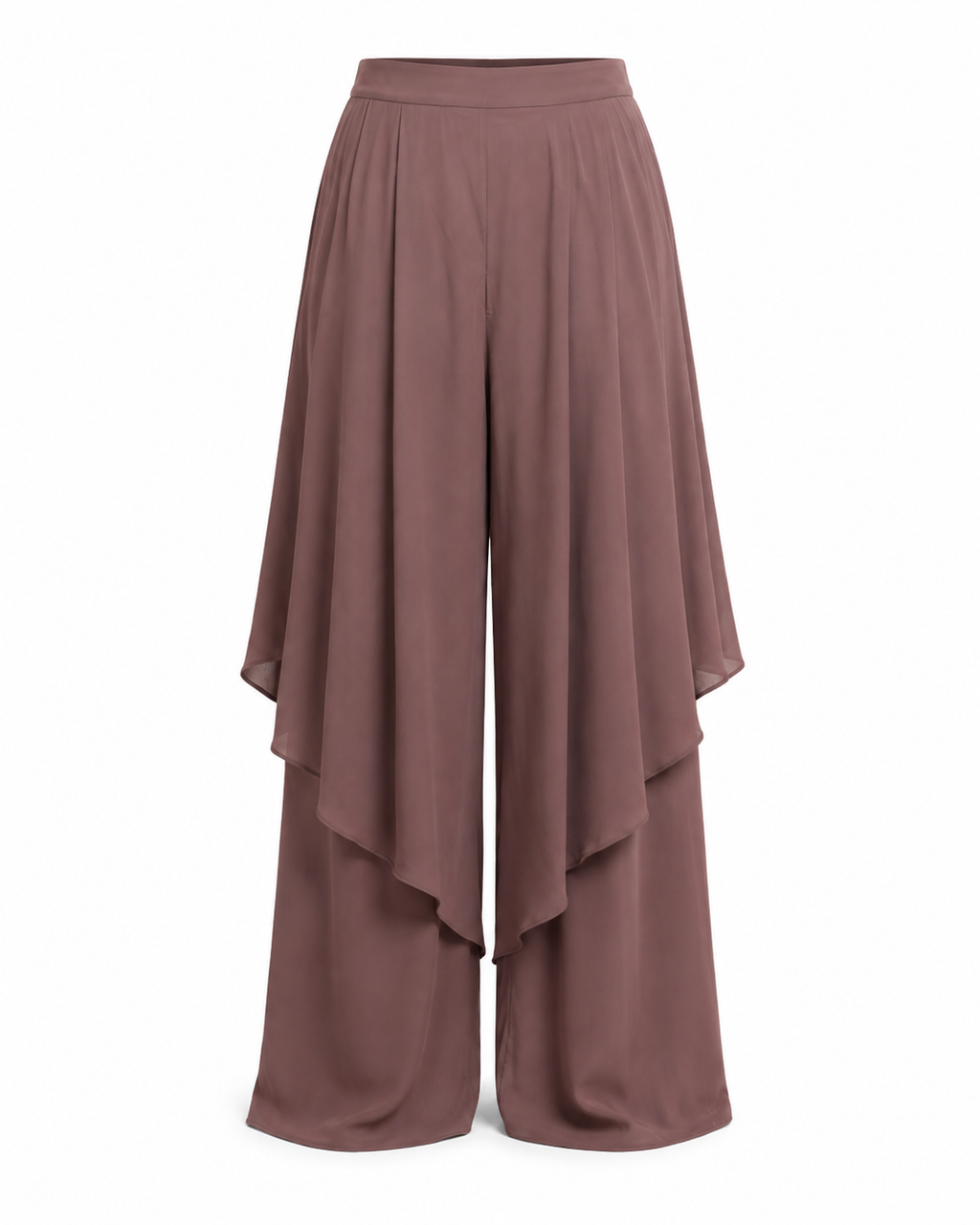 Marina Draped Cape & Skirt Pants Set