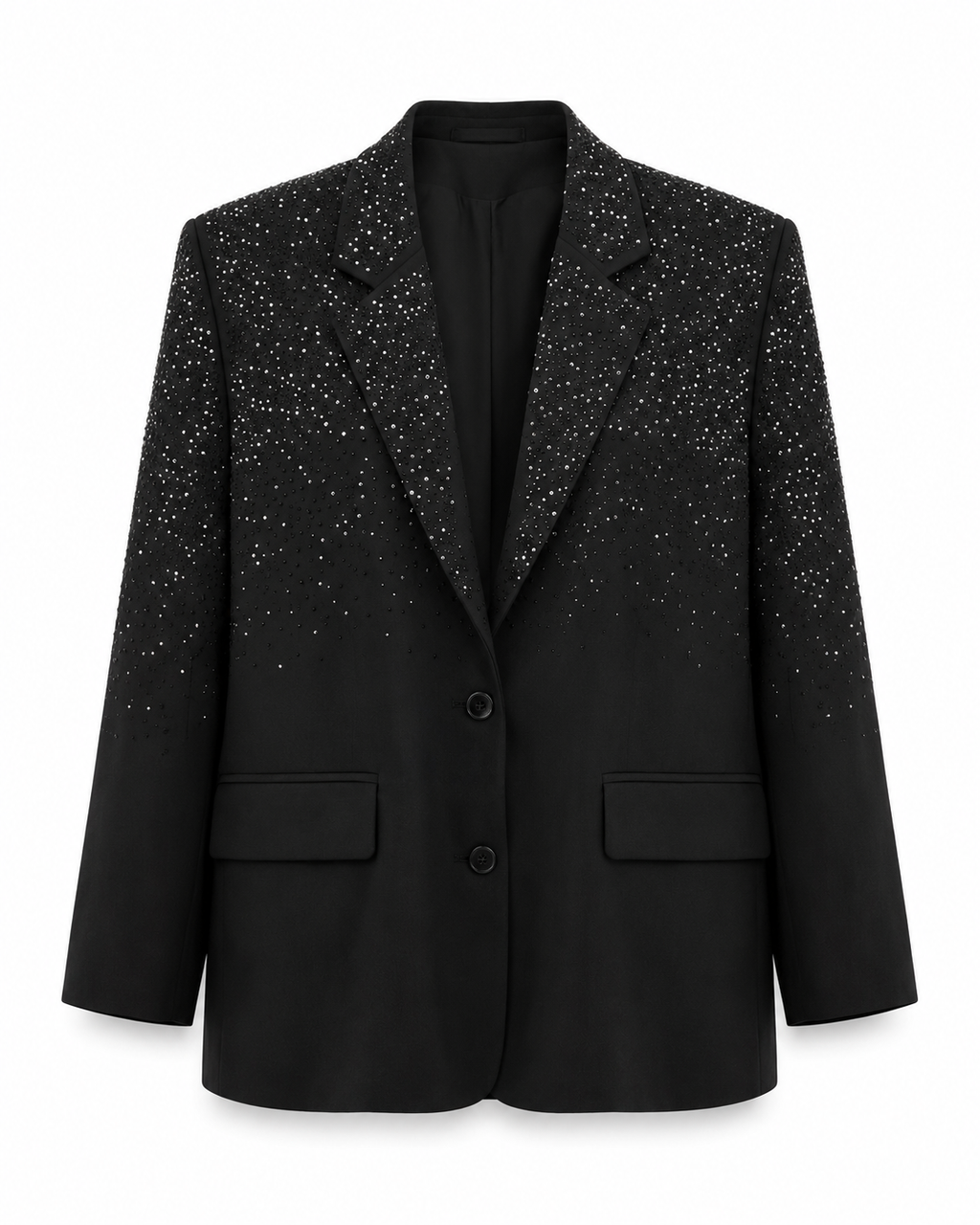 Degrees Rhinestone Oversized Blazer