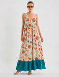 Vicolo Italian Cotton Maxi Dress